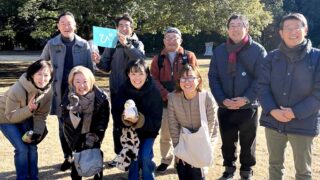 25年1月の散歩会@東高根森林公園（神奈川県川崎市）開催しました