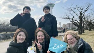 26年3月の散歩会＠五稜郭公園（北海道函館市）開催しました